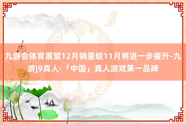 九游会体育展望12月销量较11月将进一步擢升-九游J9真人·「中国」真人游戏第一品牌